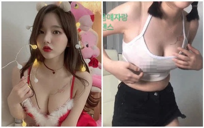 Mặc áo bó sát rồi thả rông lên sóng, nữ streamer xinh đẹp khiến người xem ức chế khi cố tình "lộ hàng" 1 giây rồi vội che đậy