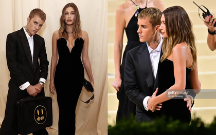 Hé lộ cảm xúc thật của Justin Bieber và vợ khi bị khán giả réo tên Selena ở Met Gala