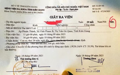 Làm rõ vụ người đàn ông mắc Covid-19 bị ghi nhầm... đang mang thai 28 tuần