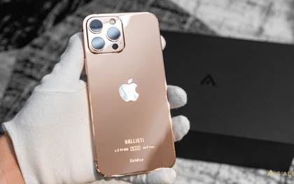 "Lác mắt" với iPhone 13 Pro Max mạ vàng có giá hơn 130 triệu đồng được chế tác tại Việt Nam