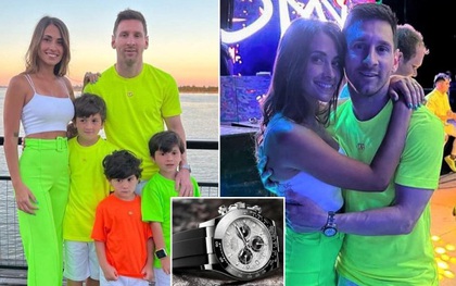 Bất ngờ với chiếc đồng hồ quá đỗi giản dị chỉ vài trăm triệu đồng của Messi, thua xa "món đồ chơi" Ronaldo từng đeo