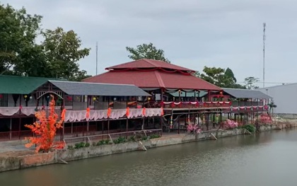 Xôn xao "Cổ Mộc Trấn" ở An Giang: Chủ nhân đang là F0 nên chính quyền chưa thể xử lý