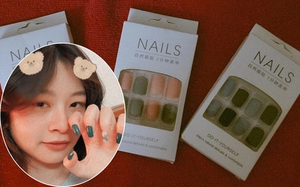 Review nhanh: Mua nail giả siêu rẻ về tự gắn đẹp hay dở, có nhược điểm gì không?