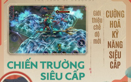 Liên Quân Mobile: Tất tần tật về chế độ chơi mới "Chiến trường siêu cấp", nơi các vị tướng hóa "siêu nhân"