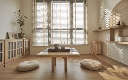 Căn hộ 86m2 chuẩn style Nhật Bản: Bước vào nhà chẳng khác gì đi “spa”, có cả phòng trà “view" thành phố đắt giá