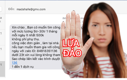 Cận Tết, xuất hiện đầy rẫy tin nhắn mời gọi tham gia đa cấp với thu nhập khủng trên iMessage, người dùng dễ mắc bẫy?