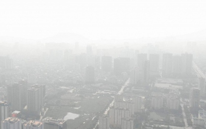 Hà Nội lại ô nhiễm không khí ở ngưỡng rất xấu