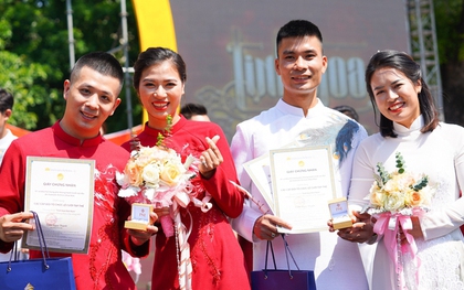 Lễ cưới đặc biệt của 18 đôi trẻ tại Hà Nội
