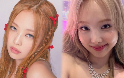 Sao Hàn mê mệt kiểu makeup đính đá: Jennie tối giản vẫn xinh, Nayeon ngọt ngào muốn "xỉu"