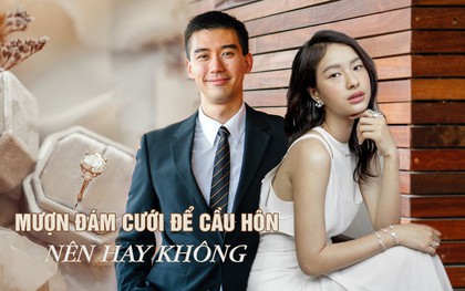 Cầu hôn trong đám cưới người khác là lộn xộn và kém duyên?