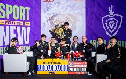 5 giải đấu Esports Việt Nam có tiền thưởng cao nhất trong năm 2022