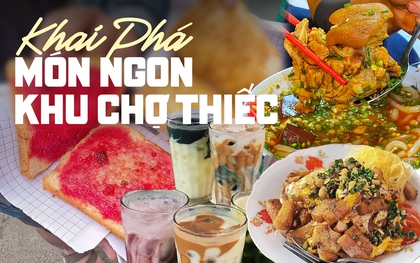 Khu chợ Thiếc ở TP.HCM có vô vàn món lạ miệng, thâm niên hơn chục năm cho giới trẻ khám phá