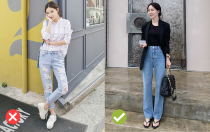 Có đến 4 kiểu quần jeans lỗi mốt cần chị em tránh xa