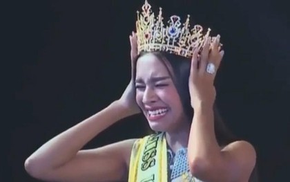 Hoa hậu Hoàn vũ Myanmar phải tự đội vương miện khi đăng quang