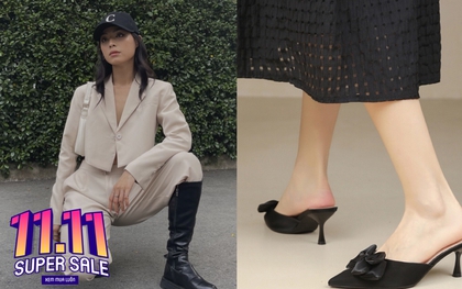 Duy nhất siêu sale 11.11: Váy áo, giày dép đồng loạt hạ giá kịch sàn, chị em nhanh tay chốt đơn kẻo "giờ vàng" kết thúc