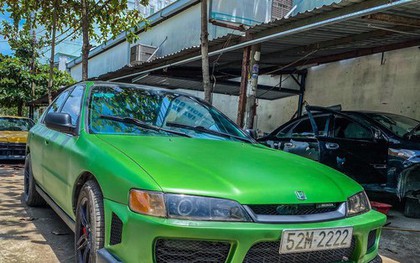 Honda Accord đời cổ biển tứ quý tại Long An