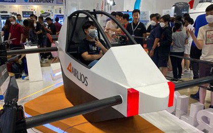 Startup công nghệ Việt trình làng dự án môtô bay