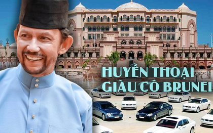 "Huyền thoại Brunei 76 tuổi" giàu cỡ nào mà sở hữu 600 chiếc Rolls-Royce, có cả Boeing dát vàng, ở cung điện đẳng cấp nhất thế giới?