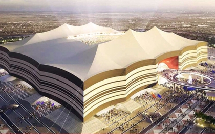 Cận cảnh "túp lều" khổng lồ giá gần 1 tỷ USD tổ chức lễ khai mạc World Cup 2022