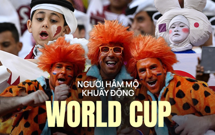 Muôn kiểu thể hiện tình yêu đội bóng của người hâm mộ tại World Cup 2022: Hài hước, cảm xúc và có 1-0-2