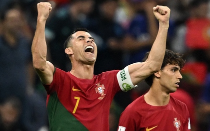 Ronaldo ăn mừng "nhầm" bàn thắng của Bruno, hụt kỷ lục ở World Cup