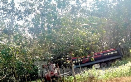 Kinh hãi phát hiện tài xế tử vong trong cabin xe ben đậu ven đường