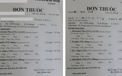 Sở Y tế TP HCM thông tin về vụ sốt xuất huyết được kê đơn thực phẩm chức năng