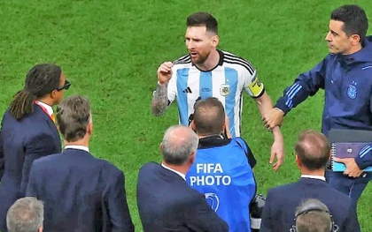 Messi nổi nóng, khiêu khích đối thủ khi Argentina vào bán kết World Cup 2022
