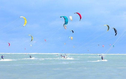 "Đại tiệc" lướt ván diều quốc tế diễn ra tại Ninh Thuận