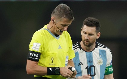 Xác định tổ trọng tài trận bán kết Argentina - Croatia: Điềm lành cho Messi