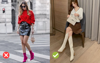 4 lỗi phối boots cơ bản ai cũng có thể mắc phải