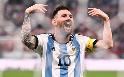 Messi vỡ òa hạnh phúc khi giúp Argentina vào chung kết World Cup 2022
