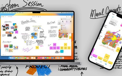 Apple ra mắt ứng dụng "bảng viết vô hạn" Freeform