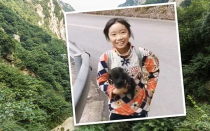 Cô bé 9 tuổi đi bộ 40 phút đường núi tìm người dạy học