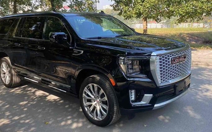 Cận cảnh GMC Yukon XL Denali 2023 giá hơn 10 tỷ đồng tại Việt Nam, đối đầu Lexus LX 600 VIP