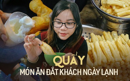 Ngày hè chỉ "làm nền" cho bún, phở nhưng mùa đông quẩy nóng trở thành món ăn được săn đón nhất