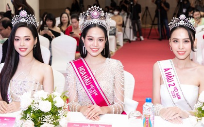 Cận visual của Top 3 Hoa hậu Việt Nam trong họp báo hậu đăng quang, ai chiếm spotlight nhất?