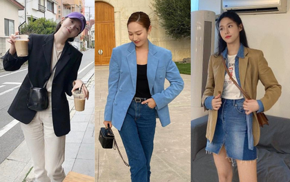 Muốn diện blazer chuẩn chỉnh bạn nên học cách phối của các mỹ nhân Kpop