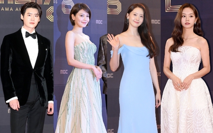 Thảm đỏ MBC Drama Awards: Sooyoung gợi cảm lấn át Yoona, mỹ nhân Reply 1988 lột xác cùng Lee Jong Suk dẫn đầu đoàn sao