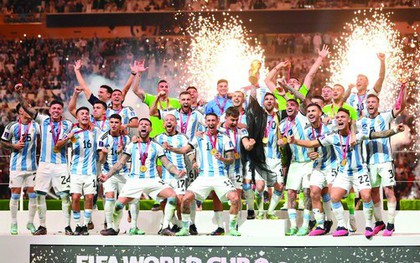 Argentina là đội giàu thành tích nhất lịch sử bóng đá