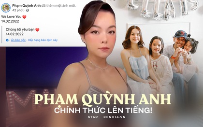 Phạm Quỳnh Anh 1 lần nói hết: Lên tiếng tin đồn được cầu hôn và bầu bí, đính chính 1 thông tin về chồng cũ