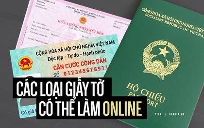 Đây các loại giấy tờ bạn đã có thể dễ dàng làm online, không cần đến nơi đông người và tốn nhiều thời gian