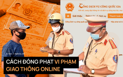 Từ ngày 1/3, đã có thể đóng phạt vi phạm giao thông online, cách làm như sau!