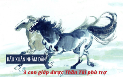 Nửa đầu tháng Giêng, 3 con giáp này được Thần Tài phù trợ, tiền bạc rủng rỉnh, phúc lộc đầy nhà, vạn sự hanh thông