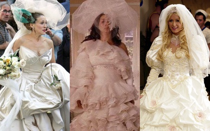 9 bộ váy cưới thảm họa trên màn ảnh: Biểu tượng thời trang Sex And The City cũng có lúc quê mùa thế này đây!