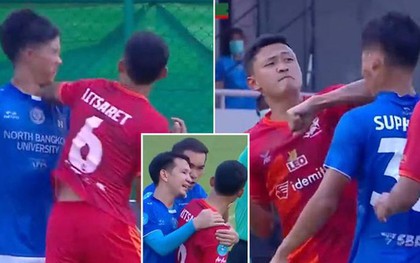 Tung đòn Muay khiến đối phương khâu 24 mũi, cầu thủ Thái Lan rơi vào cảnh thất nghiệp ngay lập tức