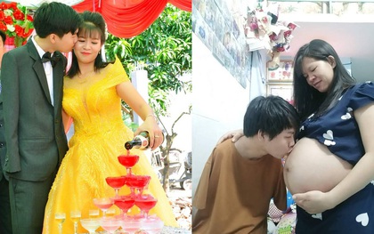 Anh chồng không tay lấy được vợ đẹp bất chấp gièm pha, chỉ dùng chân chăm vợ bầu cực khéo