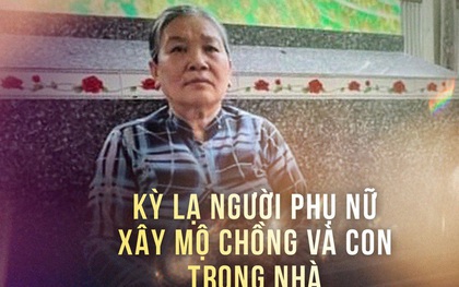 Người phụ nữ xây mộ chồng và con trong ngôi nhà ở Đồng Tháp: Không còn cách nào khác