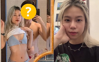 Phát hiện tlinh diện bikini hờ hững, ôm ấp trai lạ, đã có bạn trai mới hậu chia tay MCK?