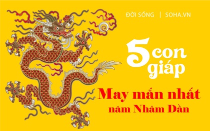 5 con giáp may mắn nhất năm 2022: Tiền bạc rủng rỉnh, tình duyên suôn sẻ, gia đạo ấm êm